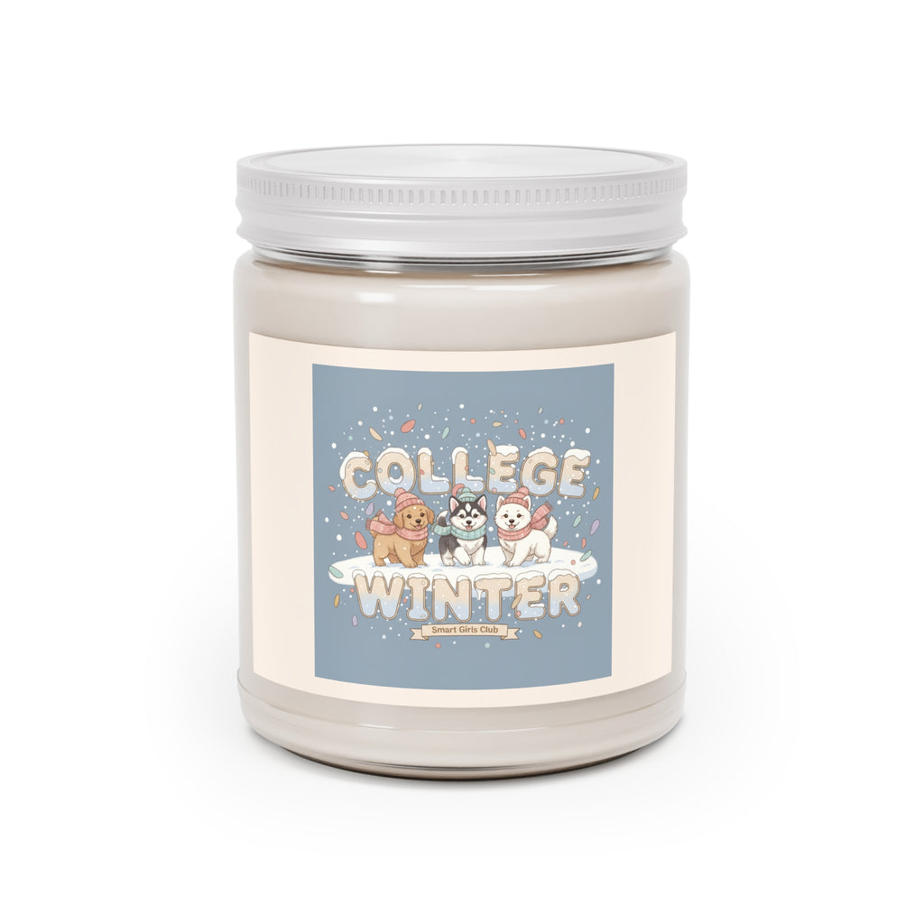 COLLEGE WINTER Dog Scented Candle