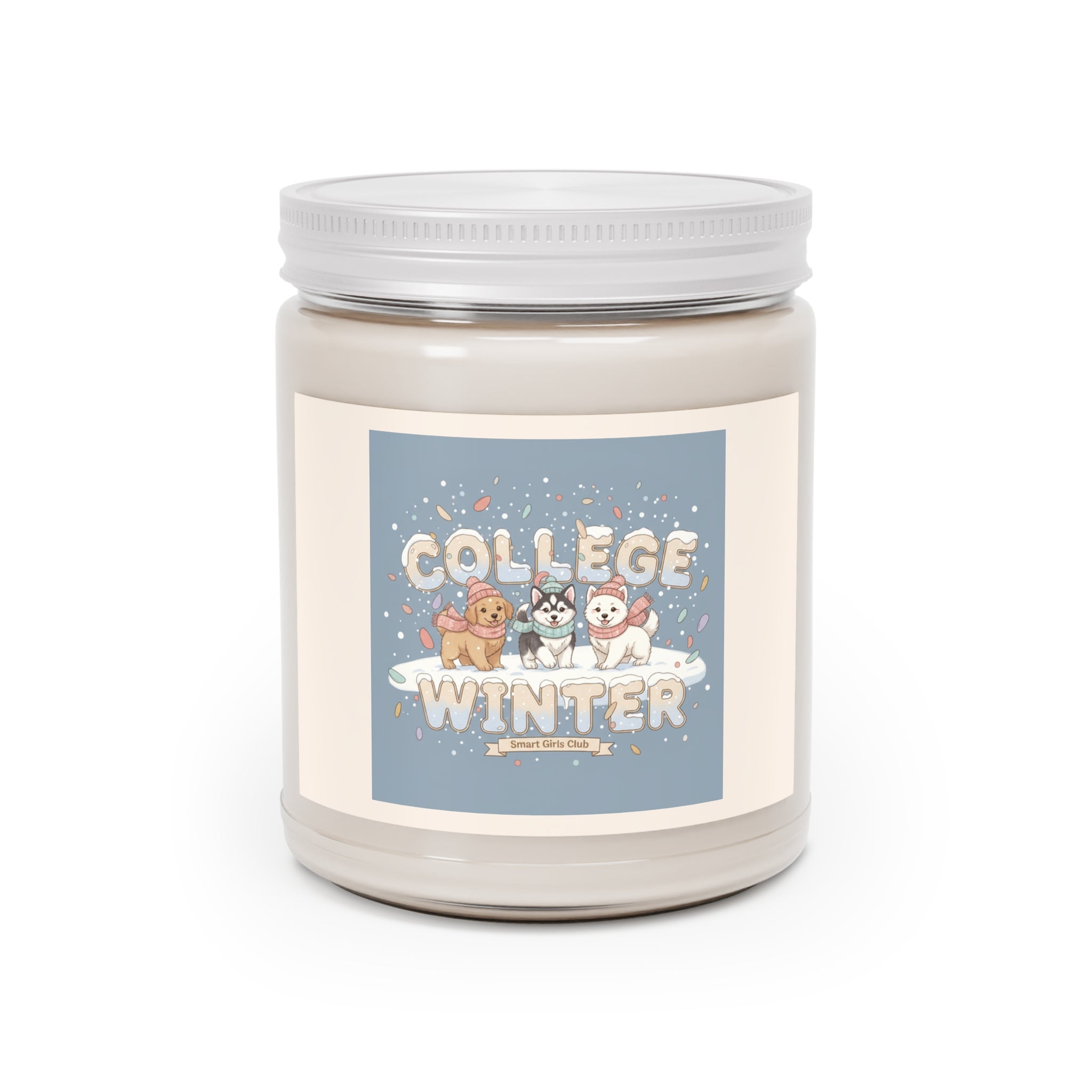 COLLEGE WINTER Dog Scented Candle