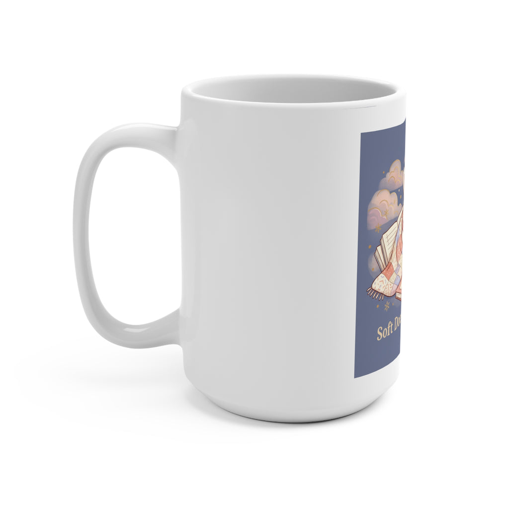 Bear Mug 15oz – Soft Doesnt Mean Weak