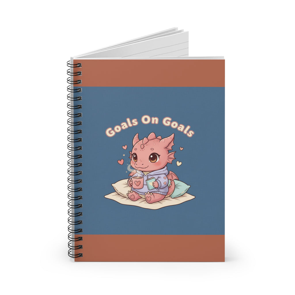 Dragon Spiral Notebook – Goals on Goals