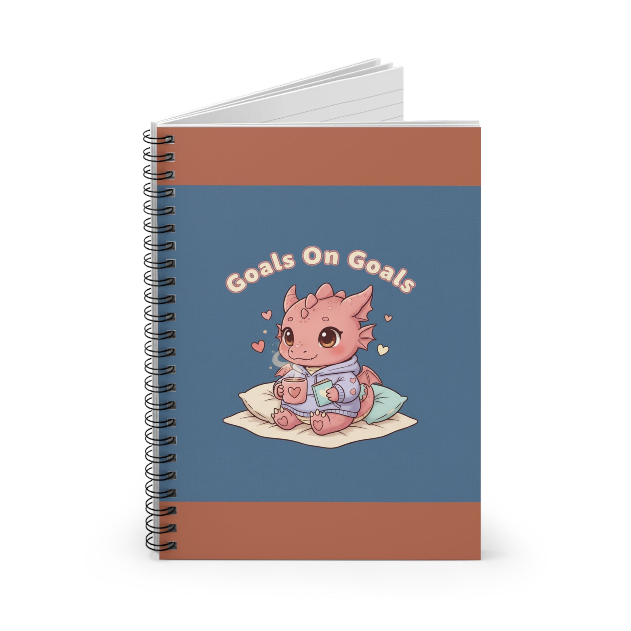 Dragon Spiral Notebook – Goals on Goals