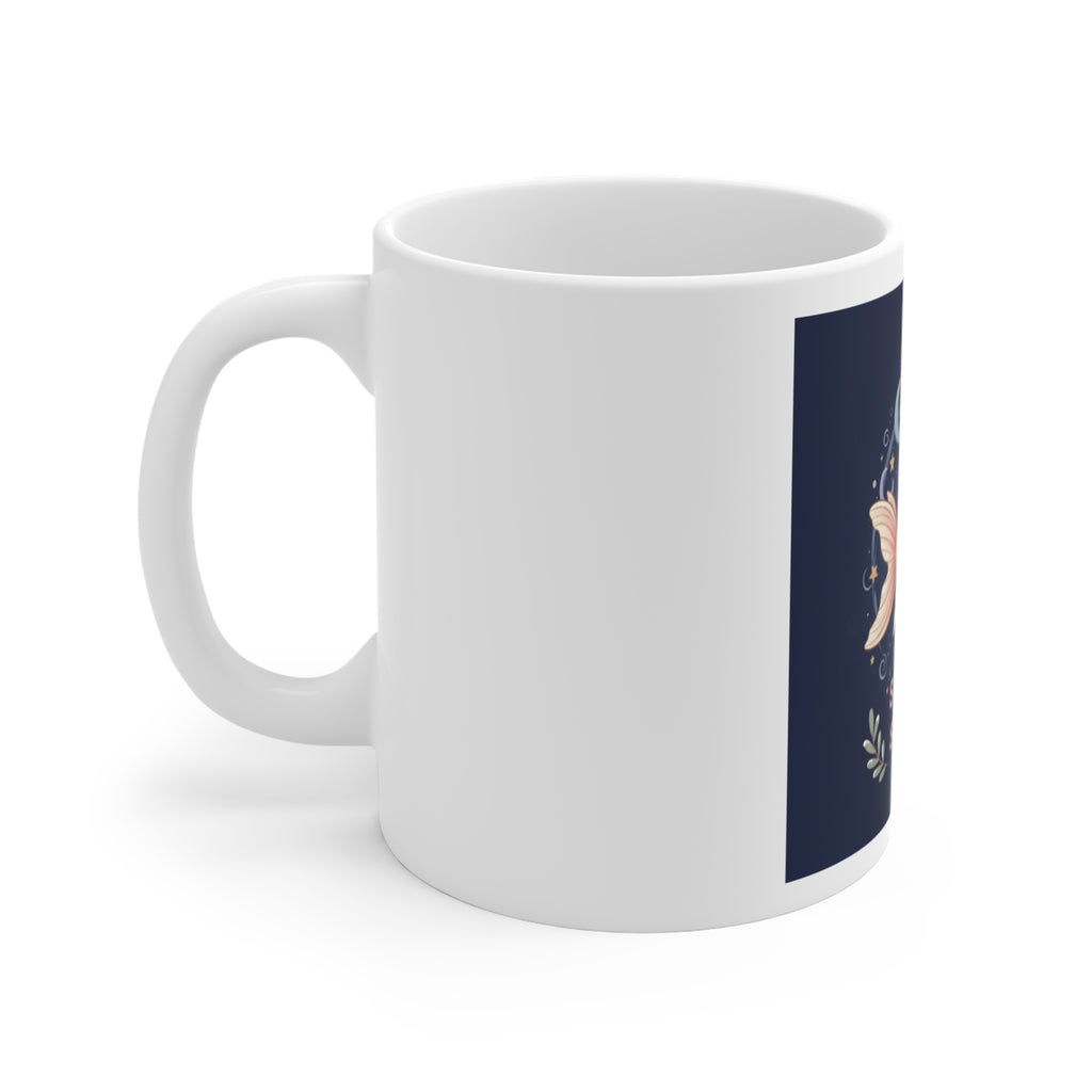 Bunny Mug 11oz – Study Now Slay Later
