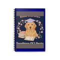 Golden Retriever Spiral Notebook – Bloom With Grace
