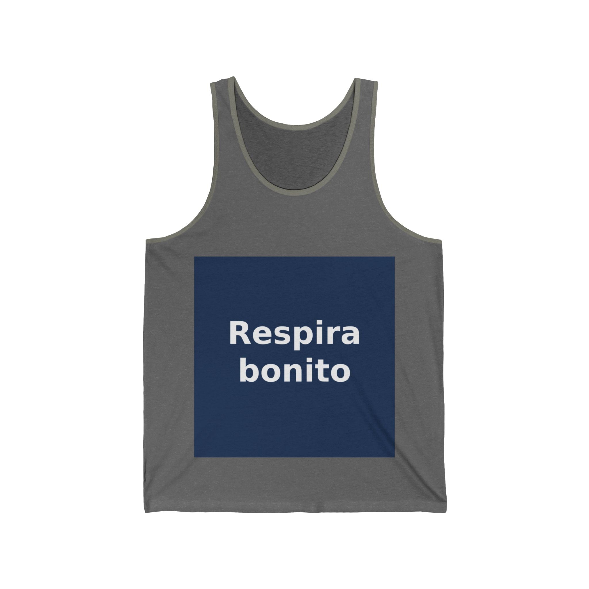 "Respira bonito" Black Cat Tank Top | College Girl Gift | Fashion | KayKay Classics