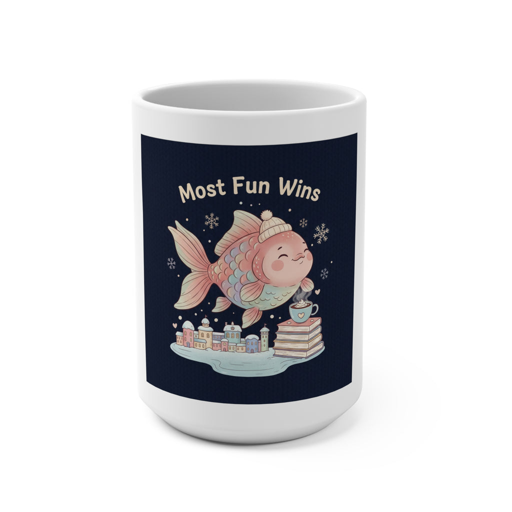Bunny Mug 15oz – Most Fun Wins