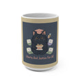 Black Cat Mug 15oz – Liberty and Justice for All
