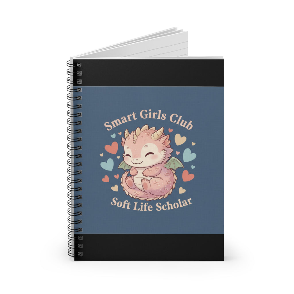 Dragon Spiral Notebook – Smart Girls Club Soft Life Scholar