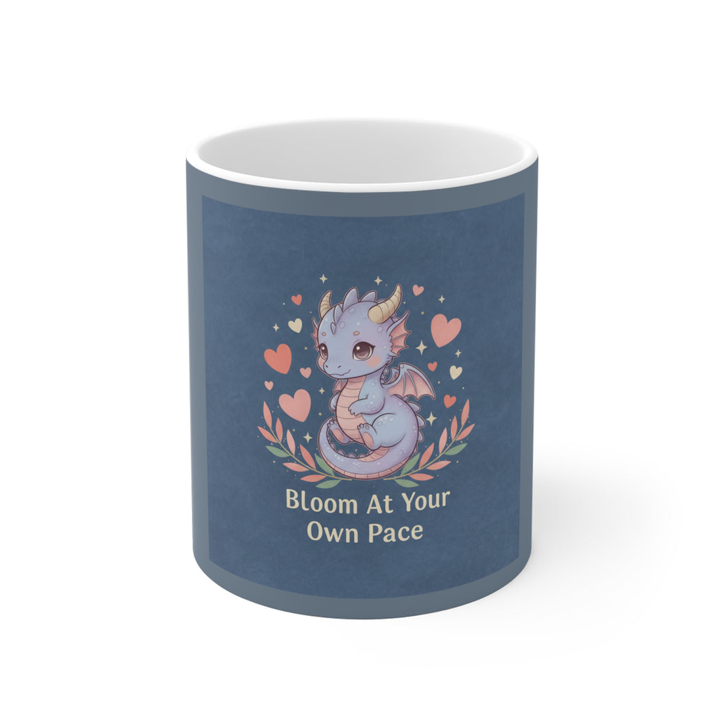 Owl Mug 11oz – Bloom at Your Own Pace