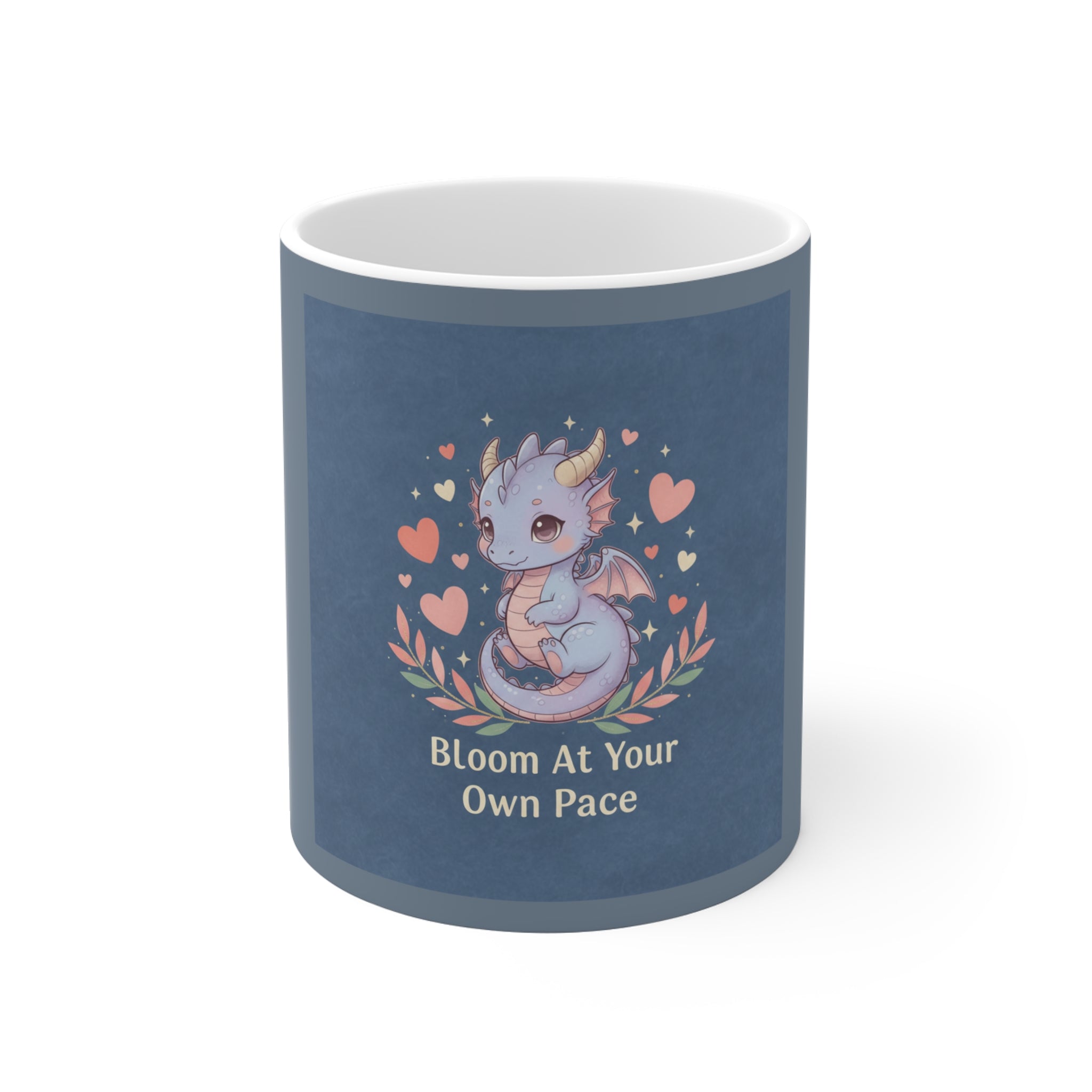 Owl Mug 11oz – Bloom at Your Own Pace