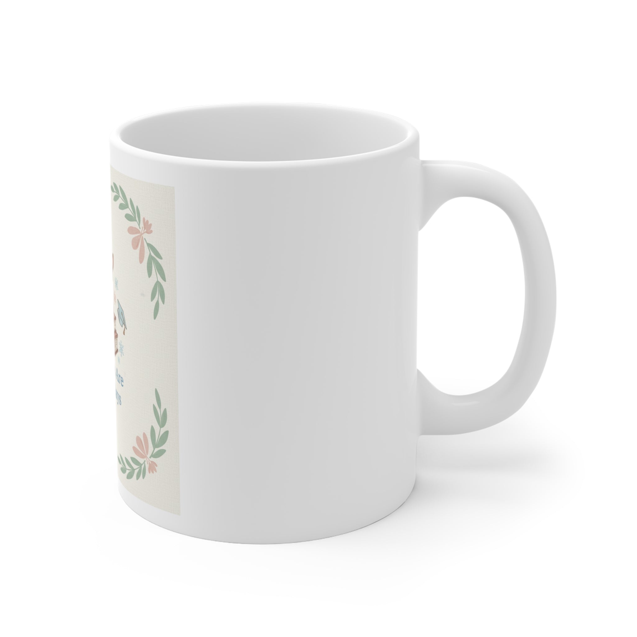 Library Days Are The Best Days Rabbits Mug 11oz