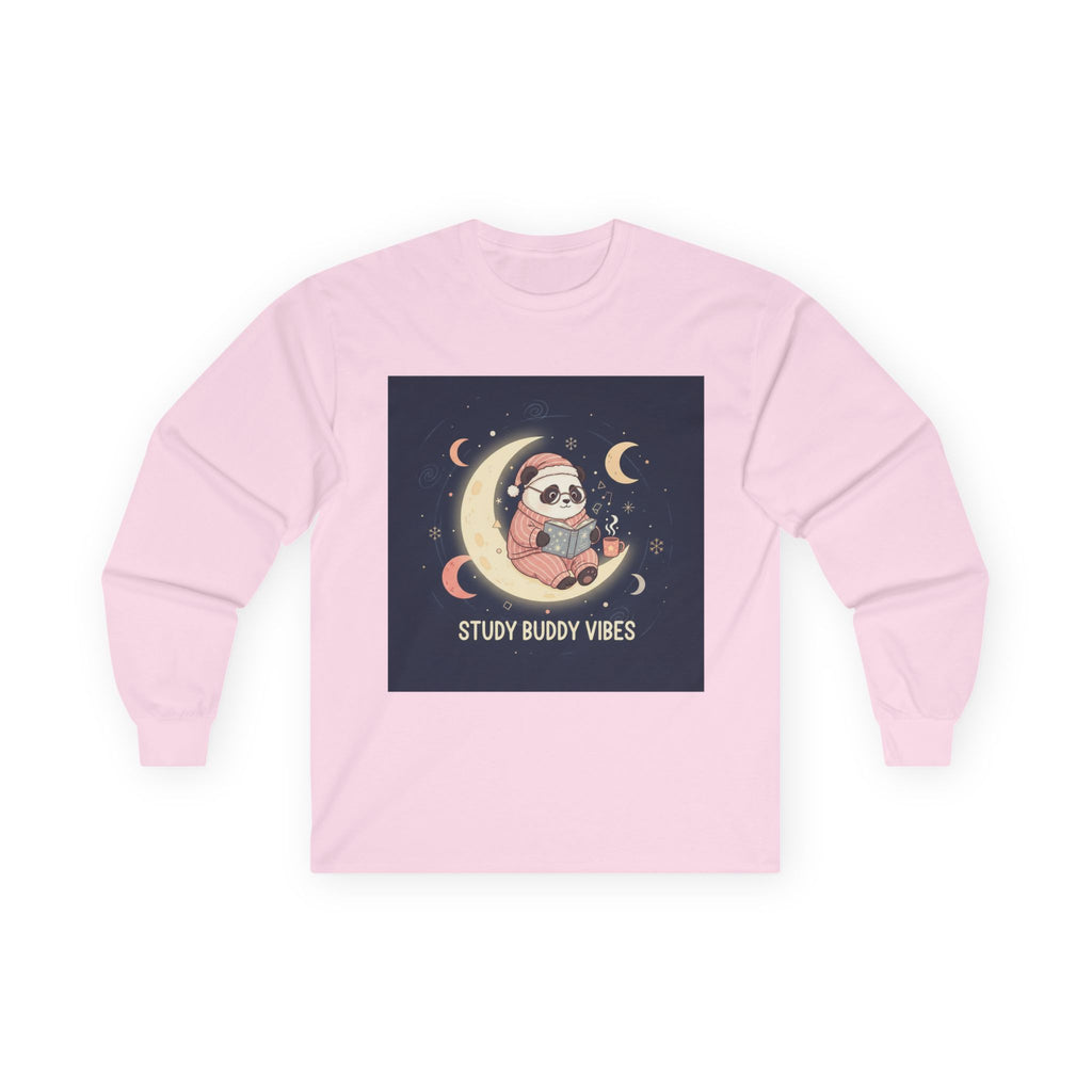 Panda Long Sleeve Tee – Study Buddy Vibes