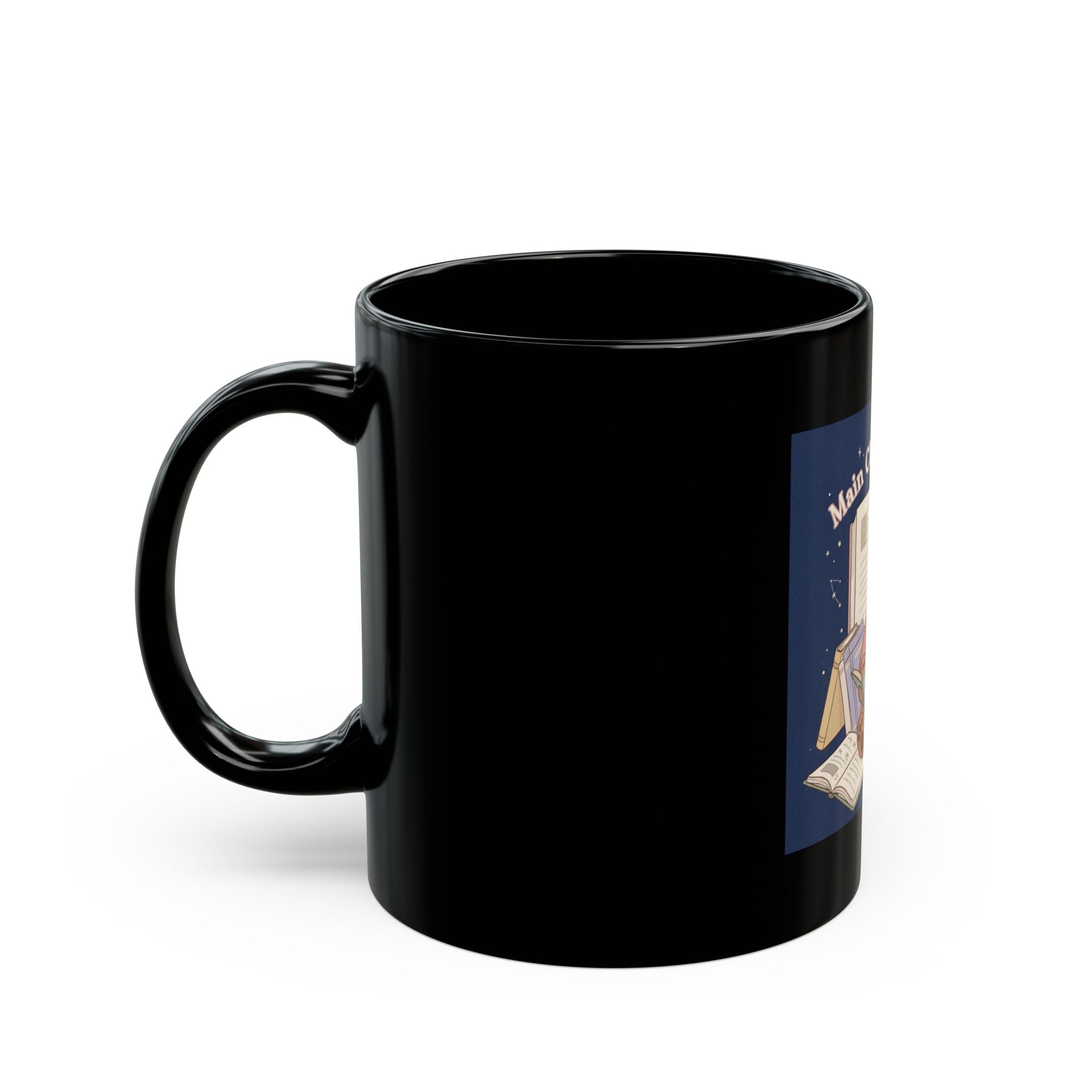 Bear Black Mug 11oz – Main Character Energy