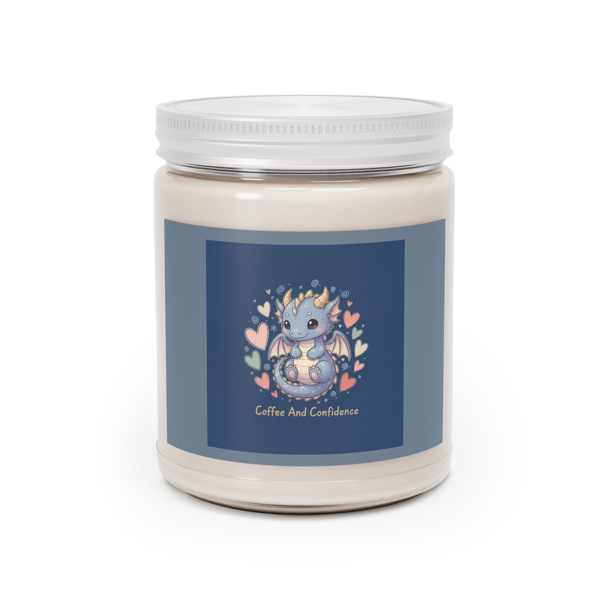 Coffee And Confidence Dragon Scented Candle