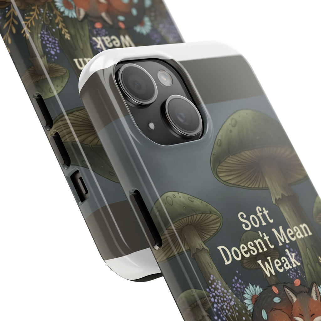 Fox Tough Phone Case – Soft Doesnt Mean Weak