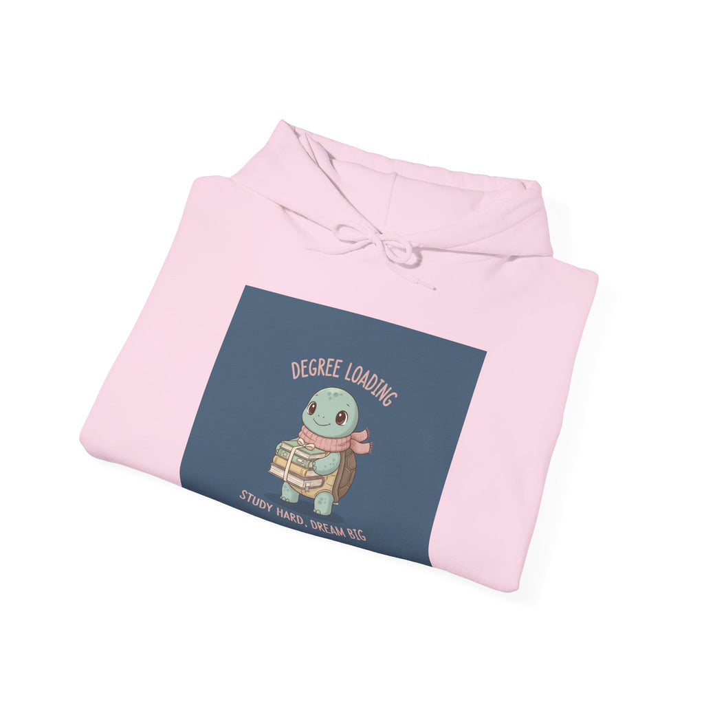 Turtle Hoodie – Degree Loading Study Hard, Dream Big