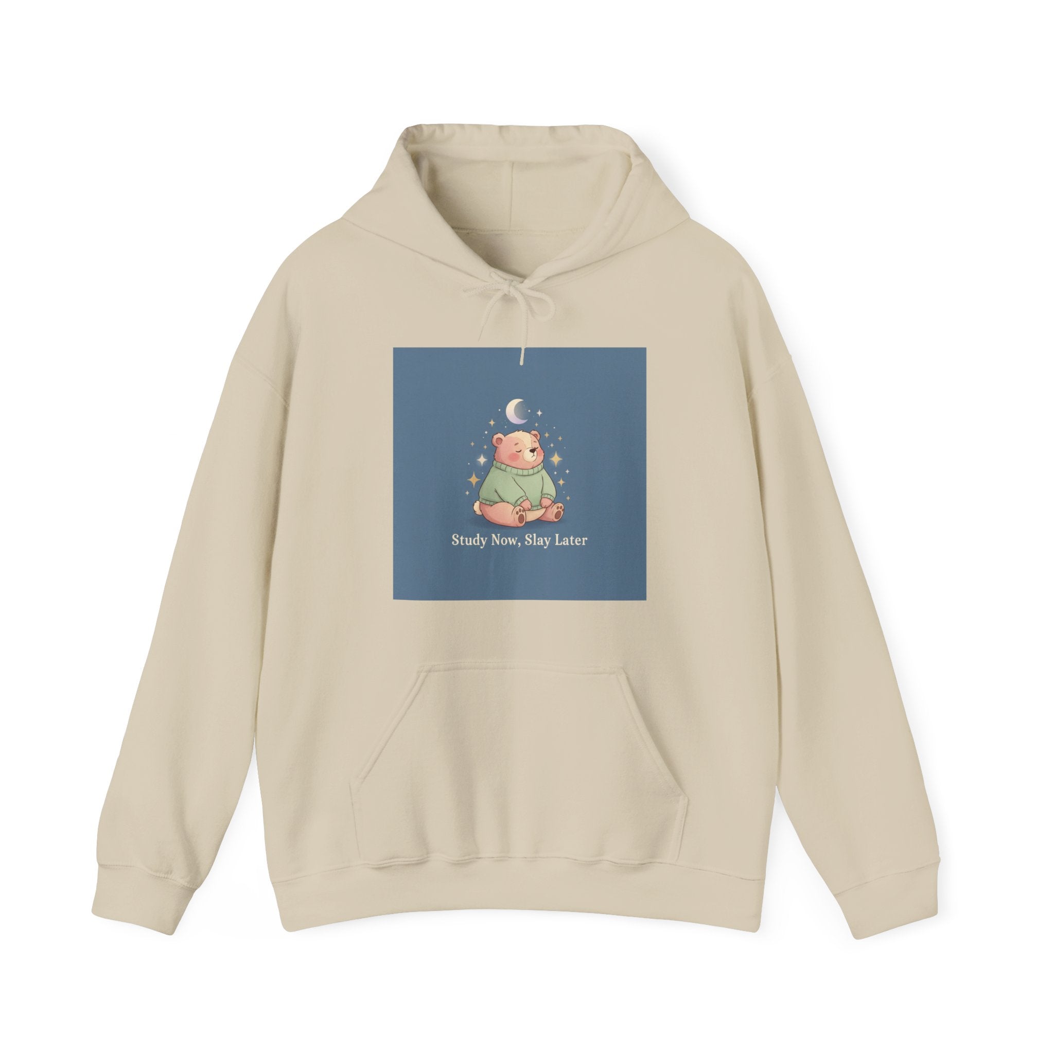 Bear Hoodie – Study Now Slay Later