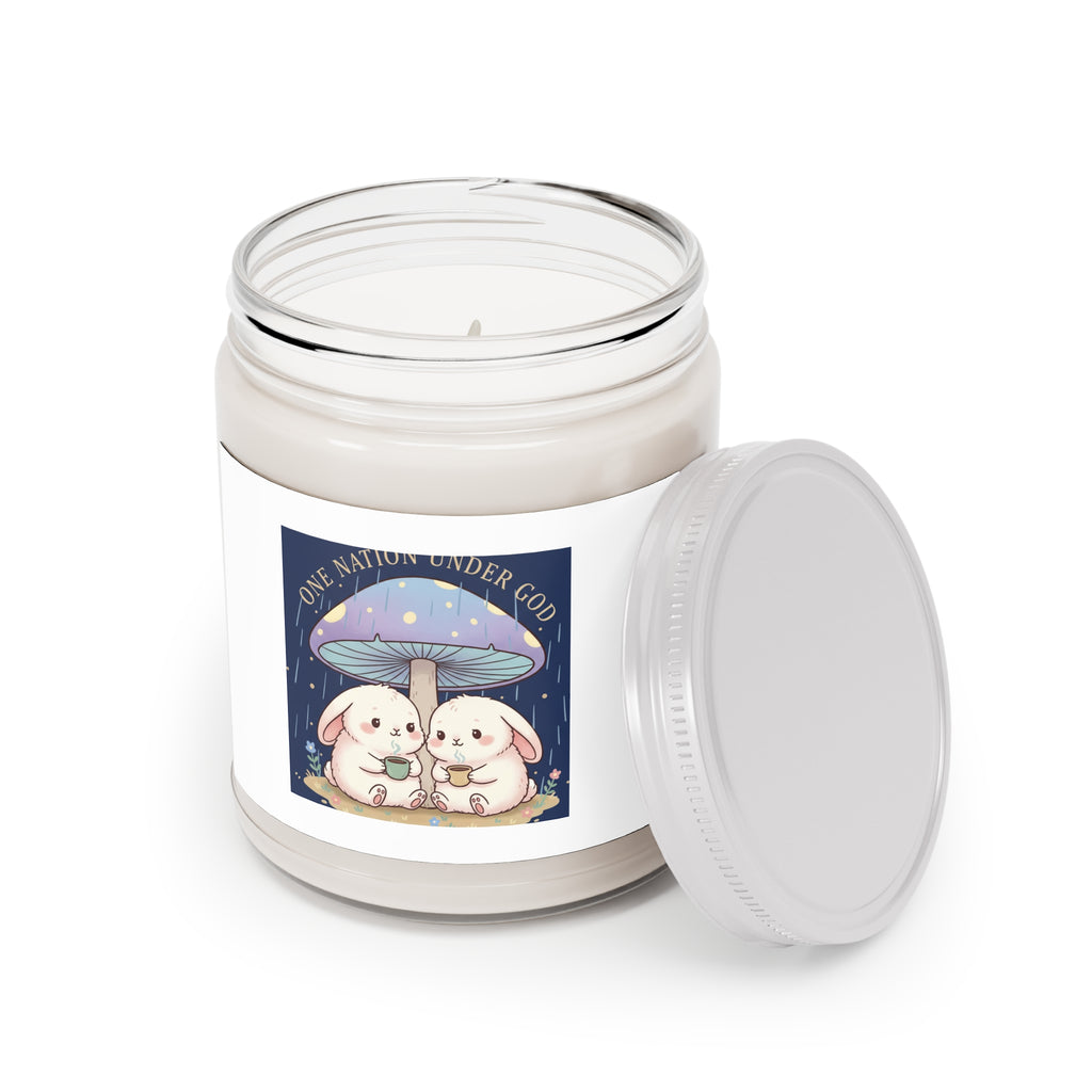 Two Cute Bunnies Scented Candle – One Nation Under God