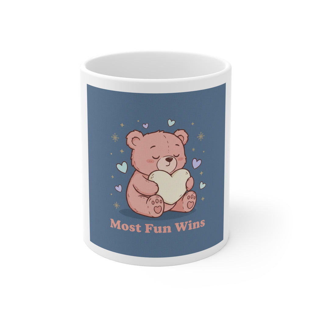 Bear Mug 11oz – Most Fun Wins