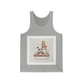 Study Buddy Vibes Panda, giraffe Tank Top