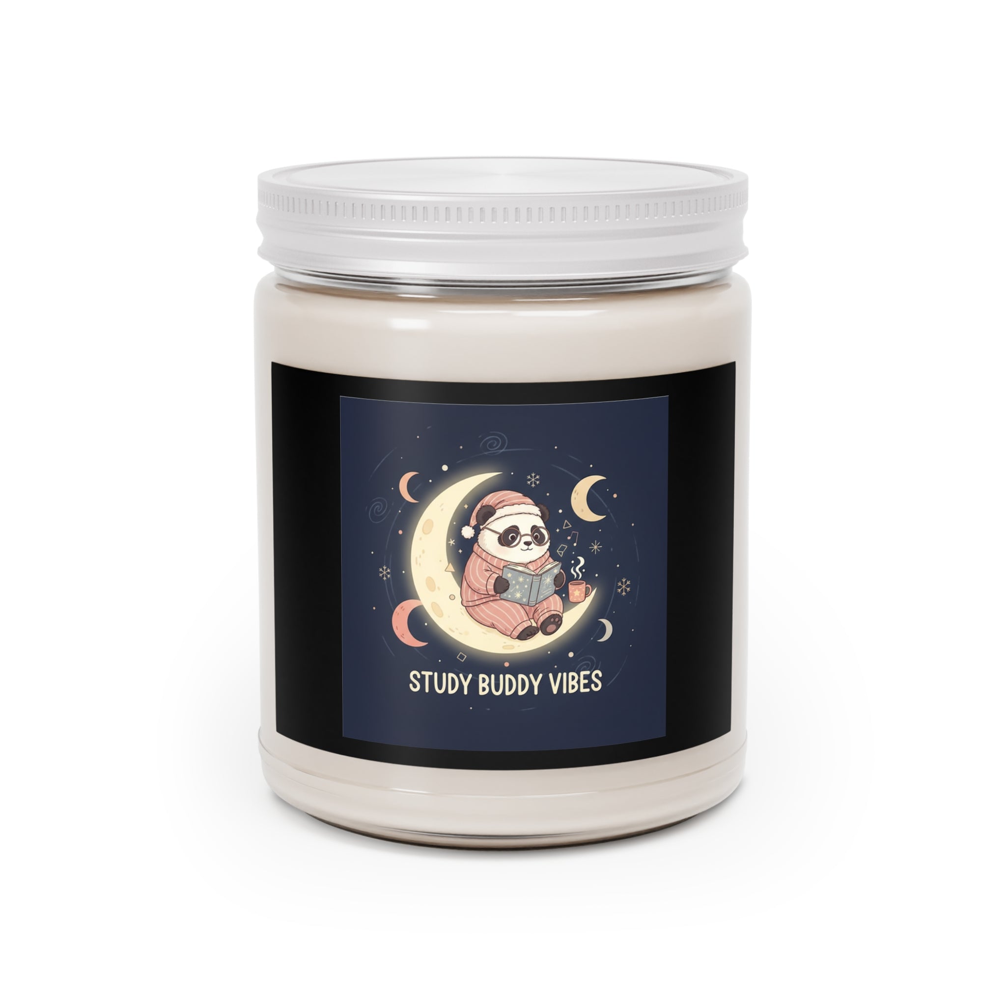 Panda Scented Candle – Study Buddy Vibes