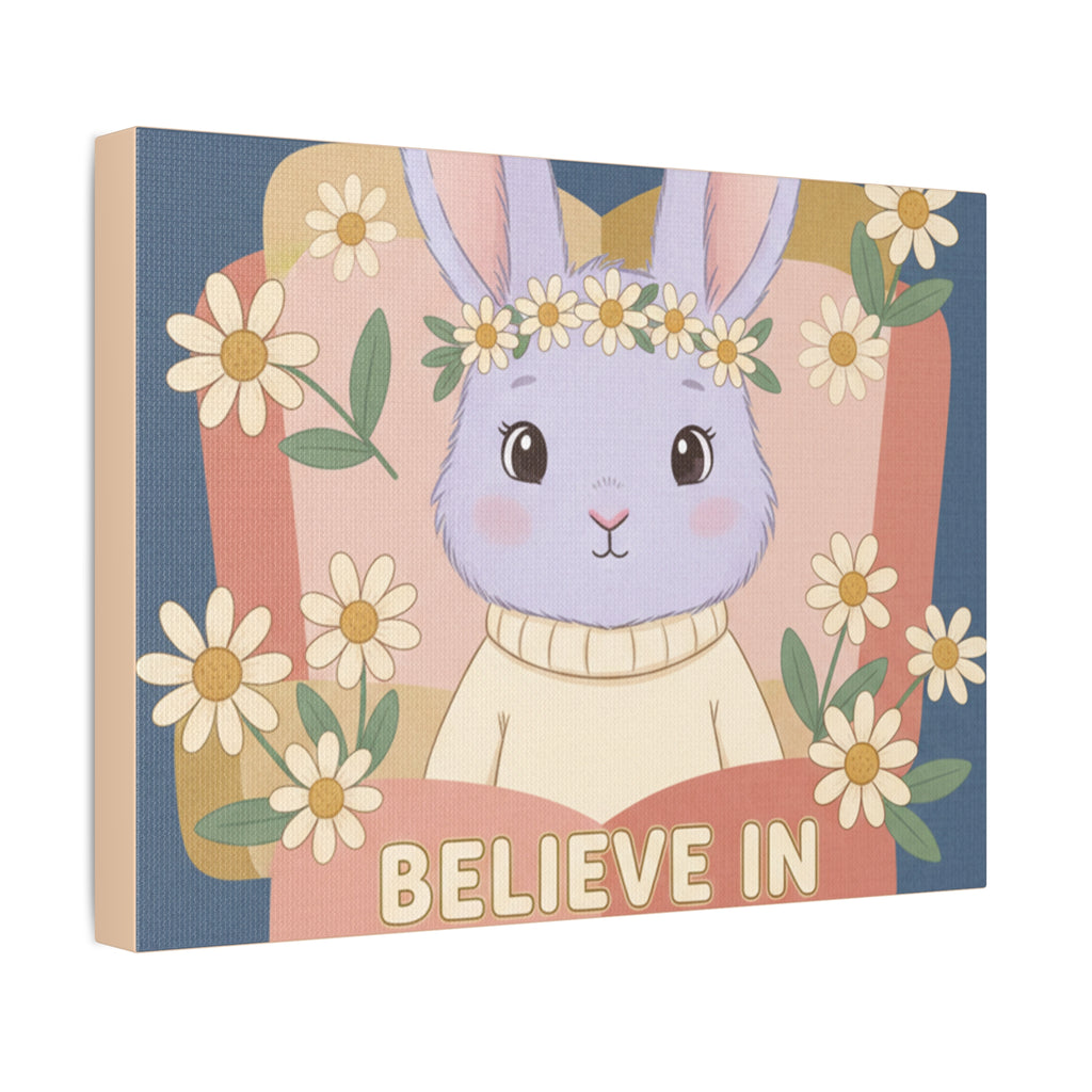 Bunny Canvas Print – Believe in Your Magic