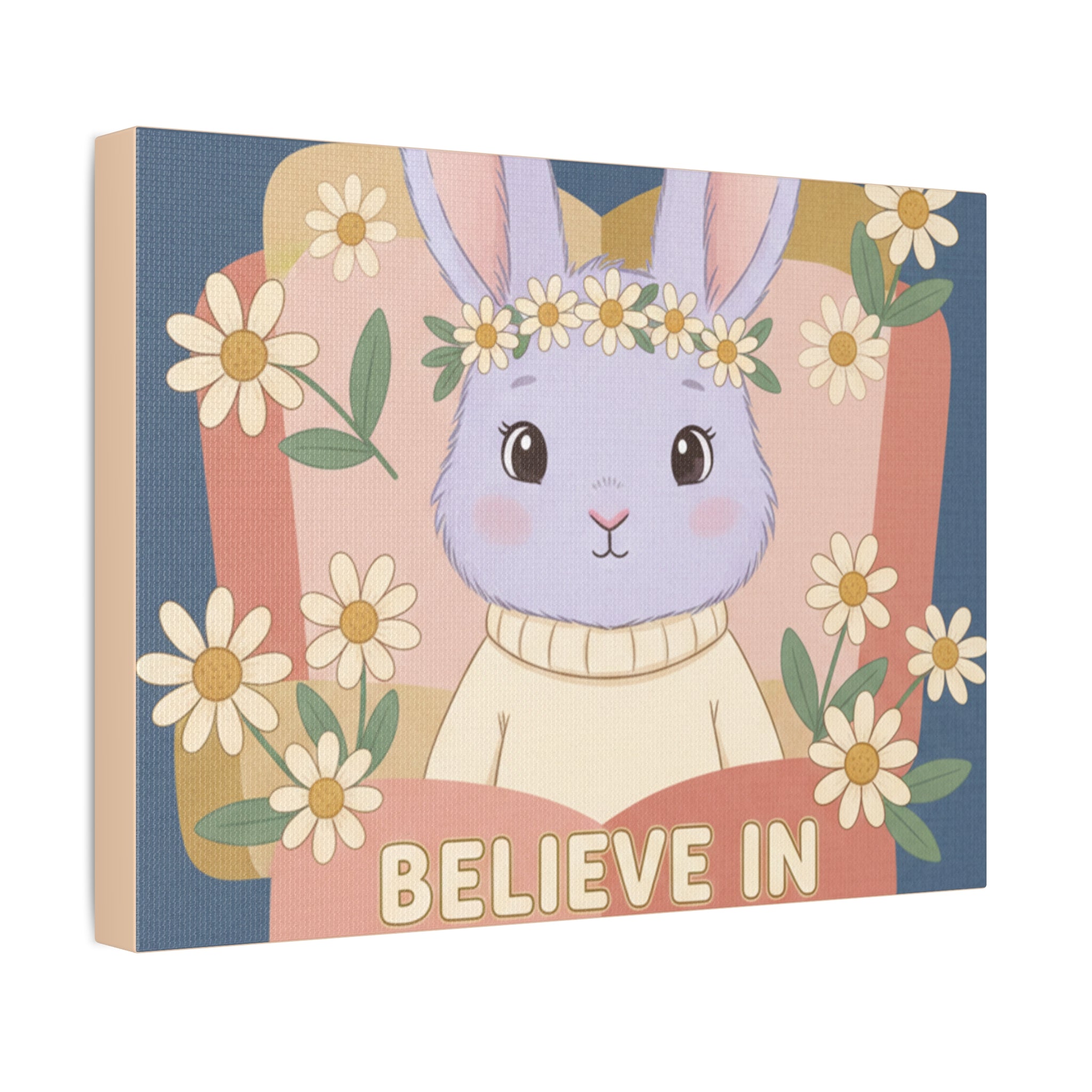 Bunny Canvas Print – Believe in Your Magic