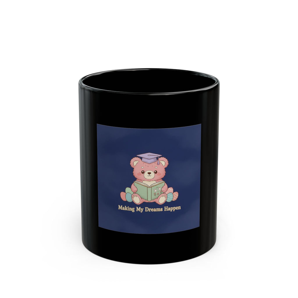 Bear Black Mug 11oz – Making My Dreams Happen