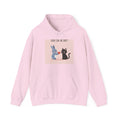 "LOVE CAN BE SOFT" Black Cat Hoodie | College Girl Gift | Fashion | KayKay Classics