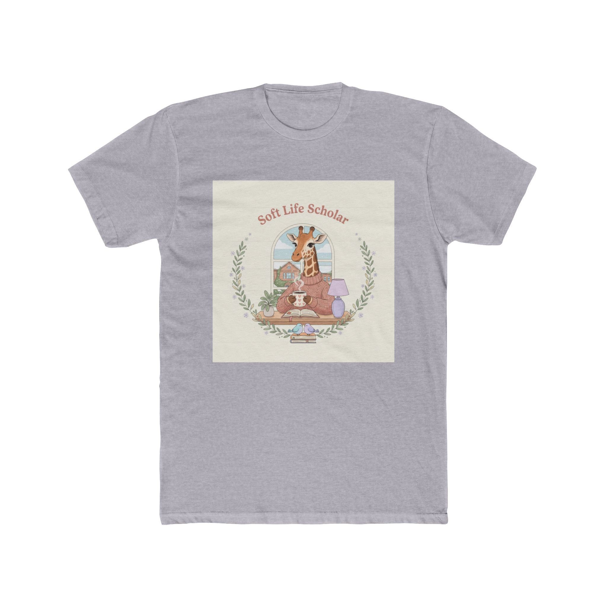 Soft Life Scholar Giraffe Unisex Tee