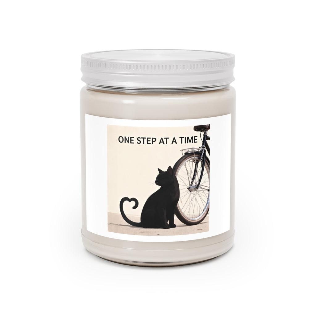 ONE STEP AT A TIME Cat Scented Candle