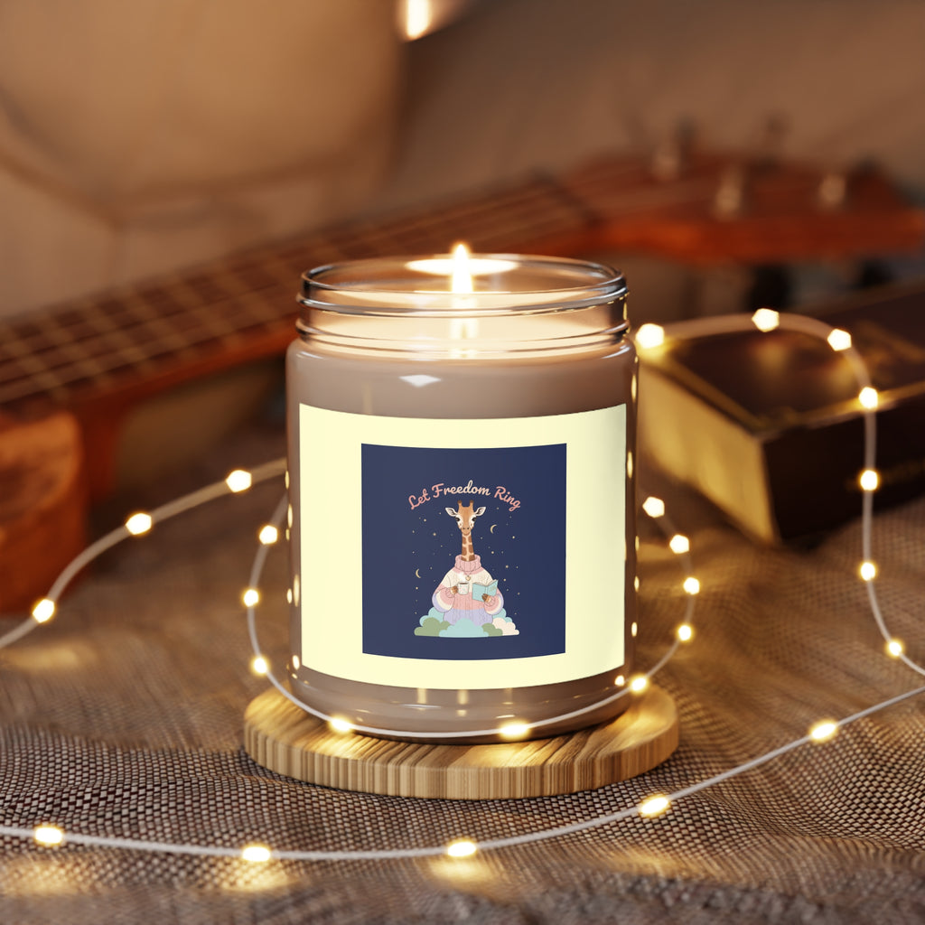 Giraffe Scented Candle – Let Freedom Ring