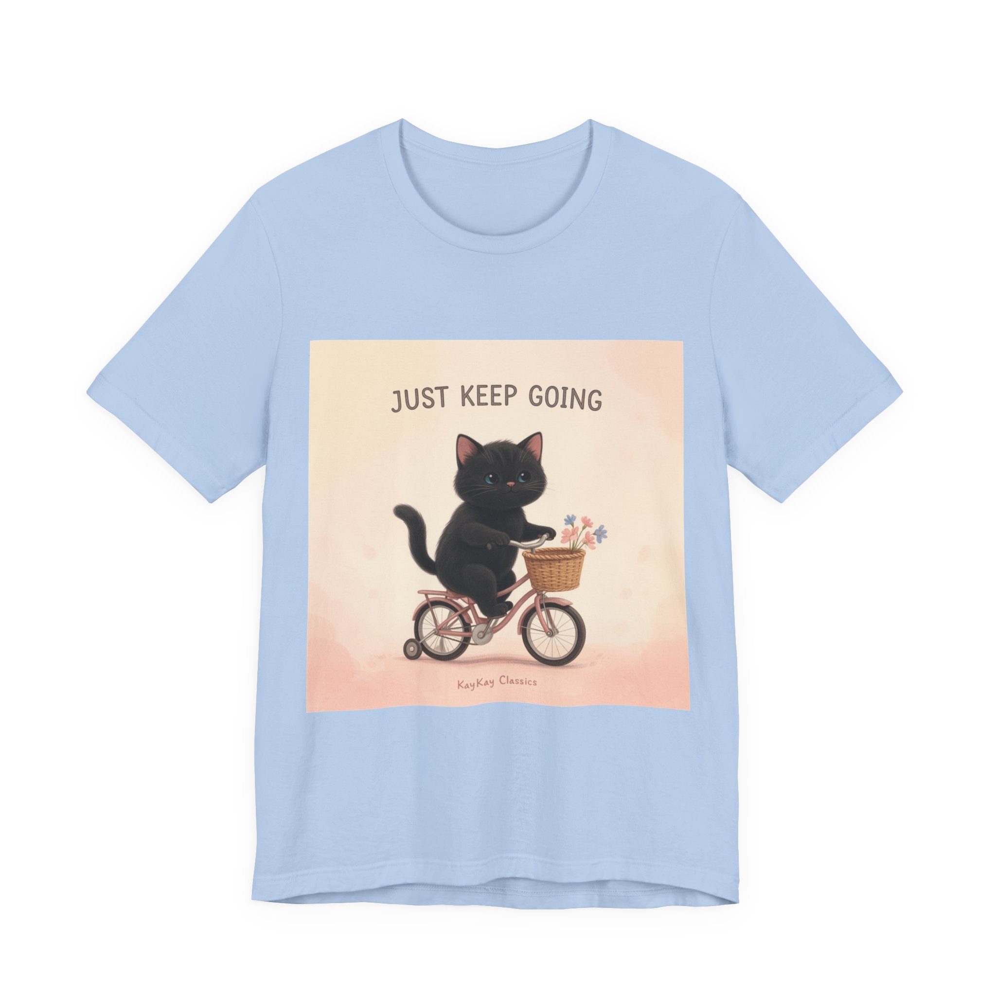 "Life Behind Bars" Black Cat Women Tee | College Girl Gift | Fashion | KayKay Classics