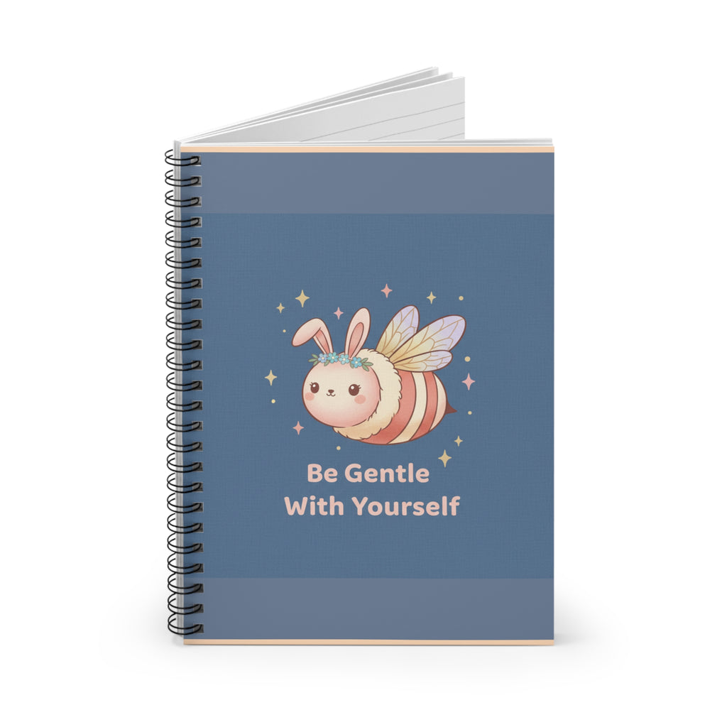 Honeybee Spiral Notebook – Be Gentle With Yourself