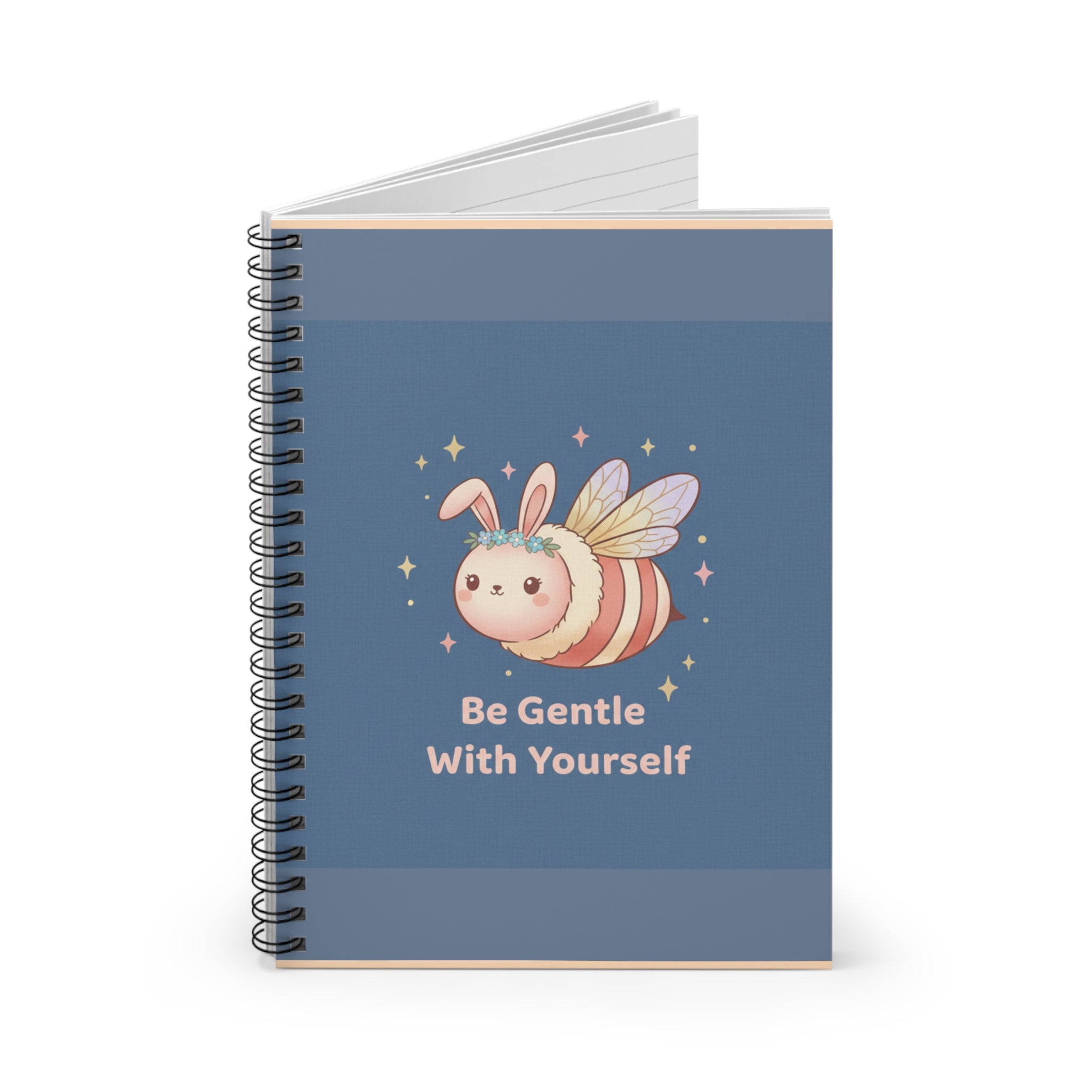 Honeybee Spiral Notebook – Be Gentle With Yourself