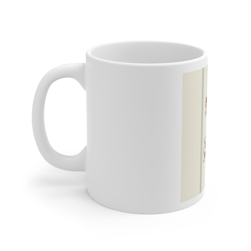 Dream Big, Study Hard Giraffe Mug 11oz