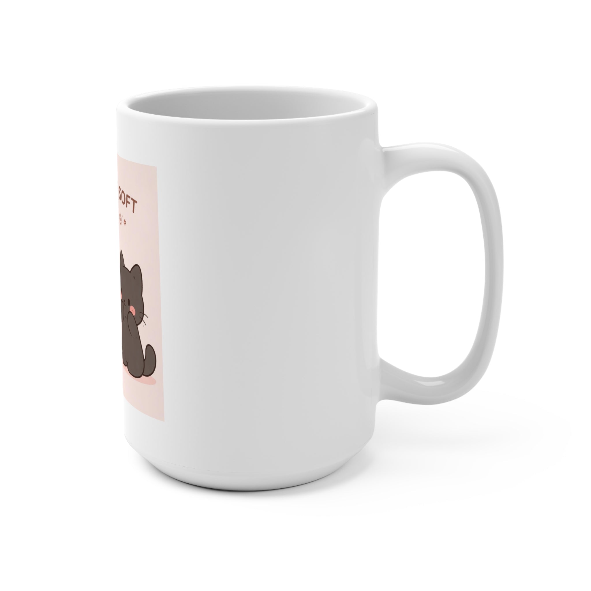 LOVE CAN BE SOFT Mug 15oz