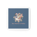 Crane Cork Coaster – Your Potential is Endless