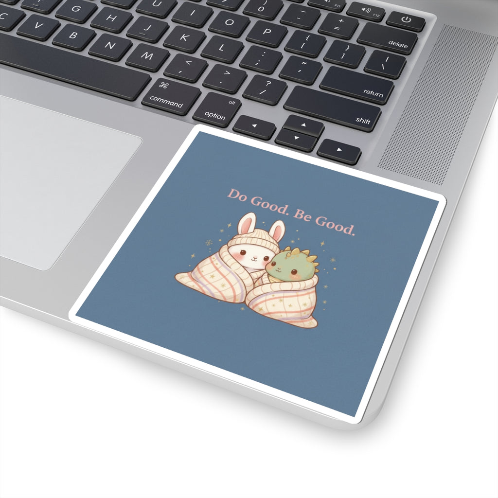 Bunny Kiss-Cut Sticker – Do Good. Be Good