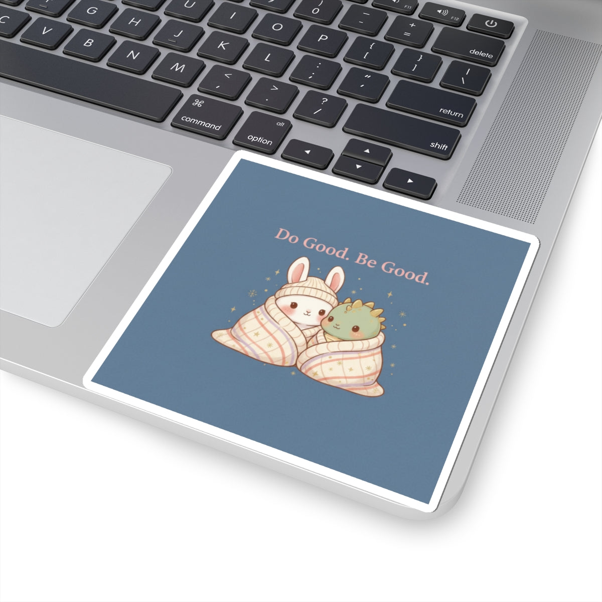 Bunny Kiss-Cut Sticker – Do Good. Be Good