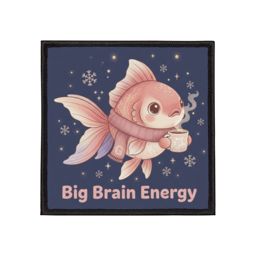 Bear Iron-On Patch – Big Brain Energy