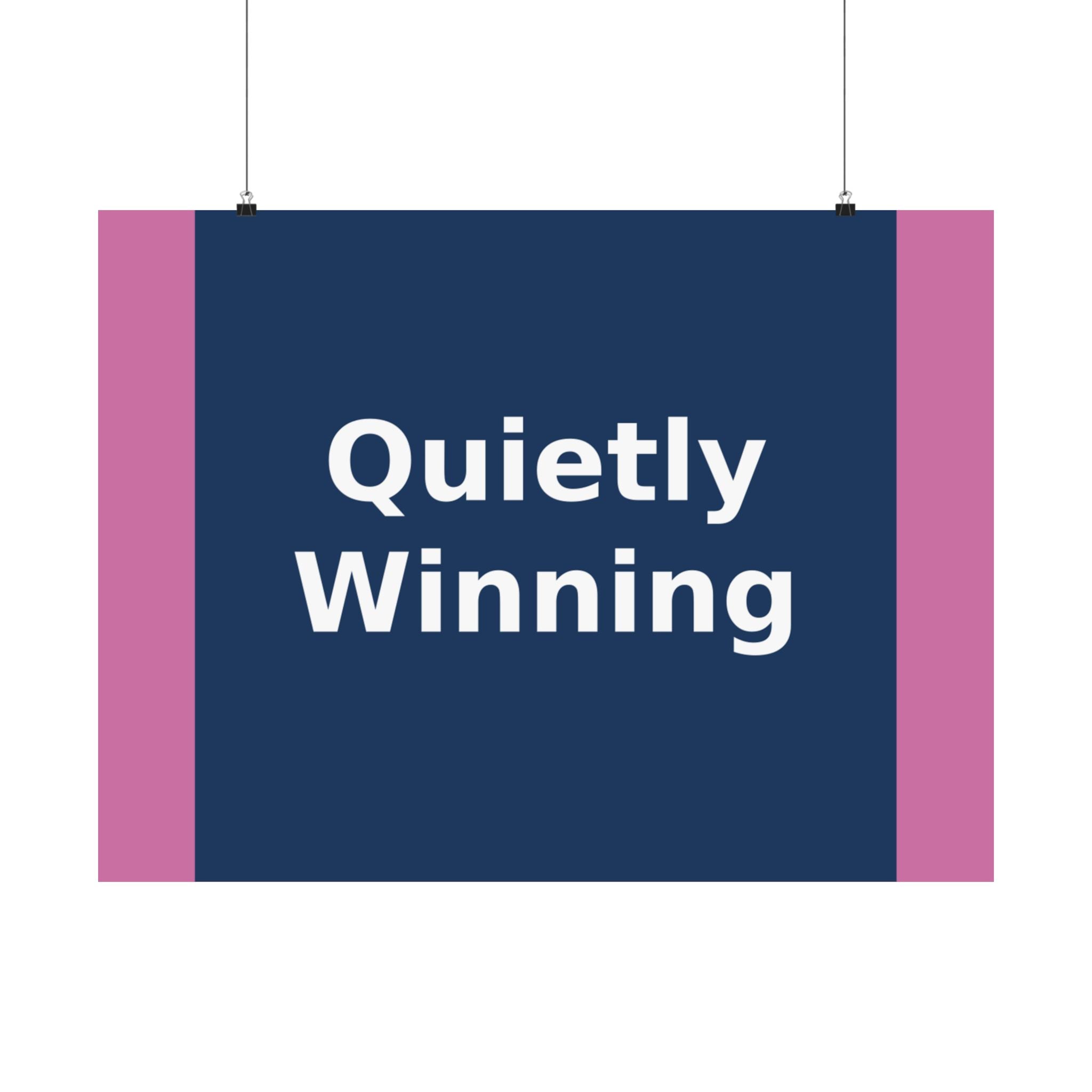 Quietly Winning - KayKay Poster