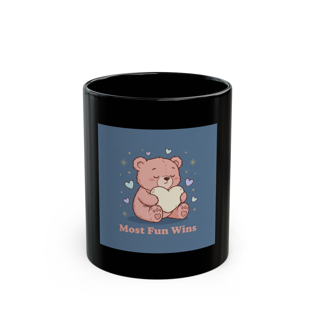 Bear Black Mug 11oz – Most Fun Wins