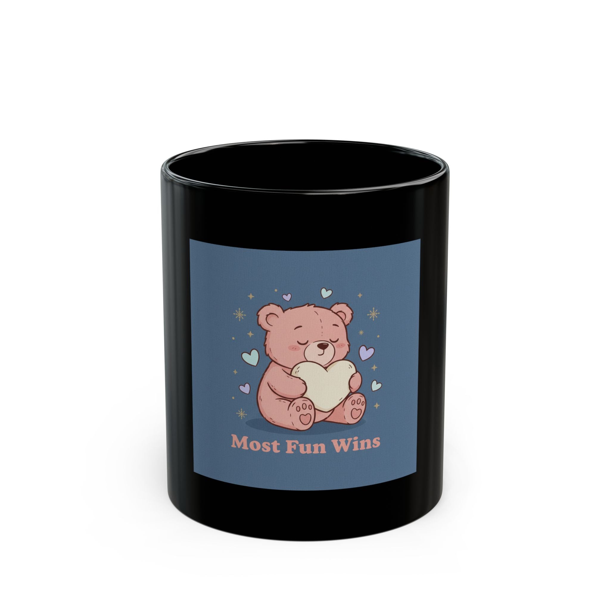 Bear Black Mug 11oz – Most Fun Wins