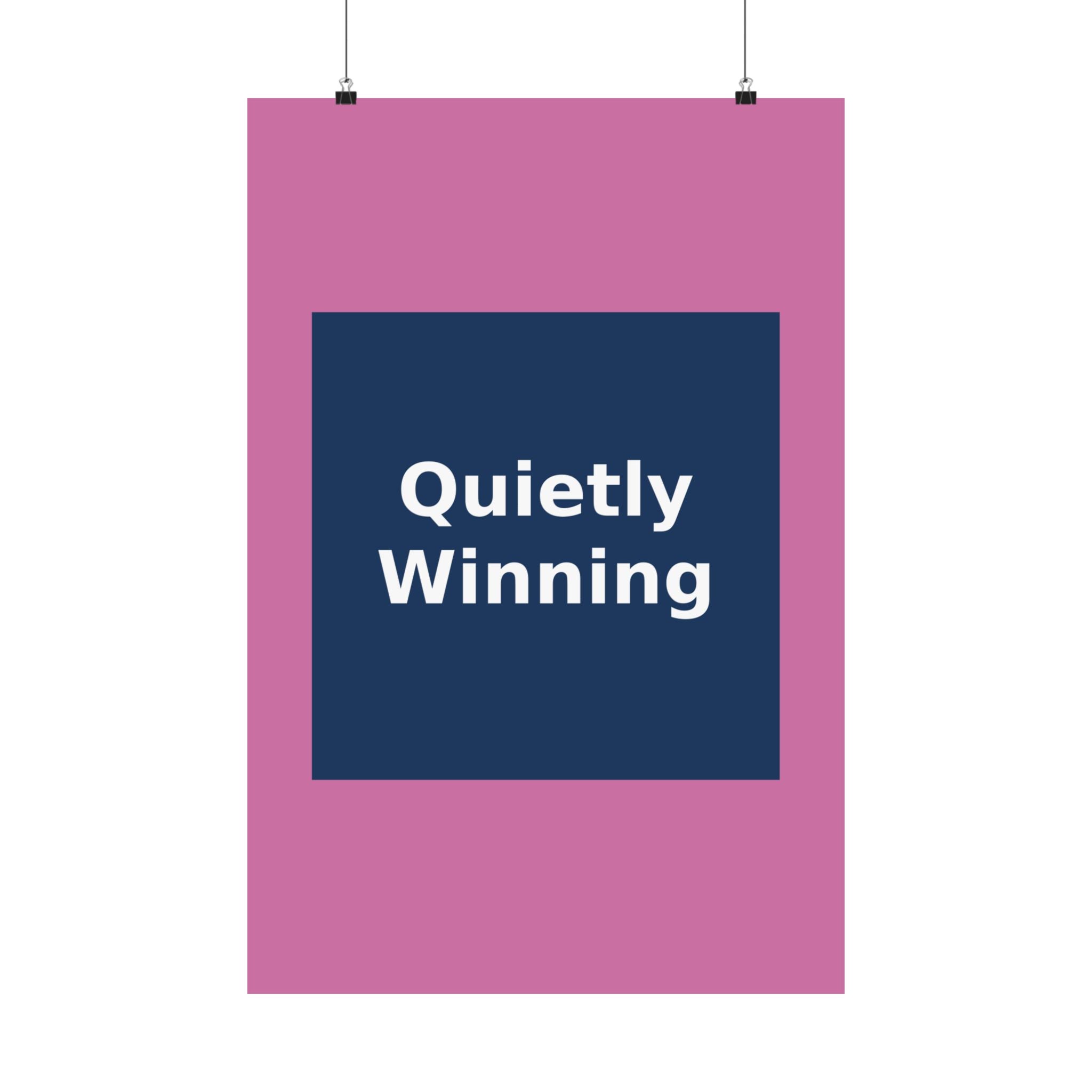Quietly Winning - KayKay Poster