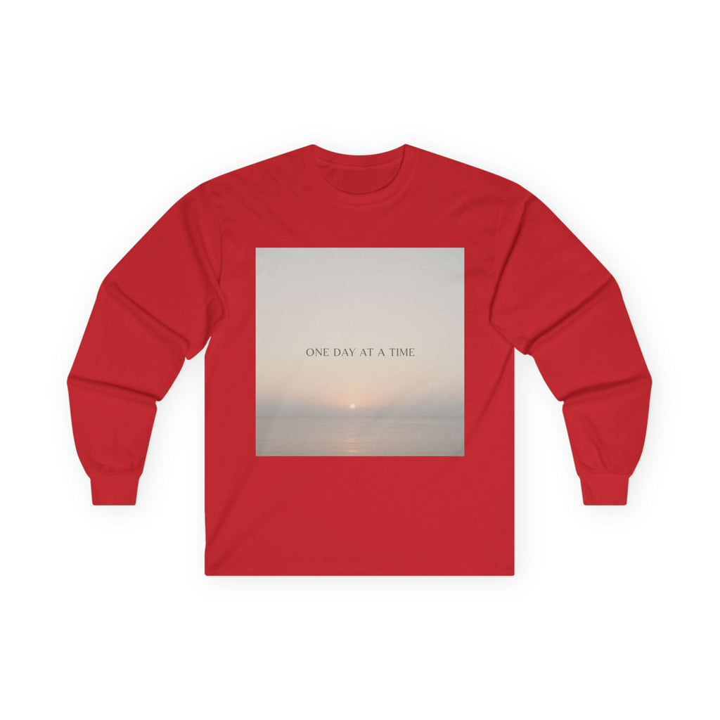 ONE DAY AT A TIME Long Sleeve Tee