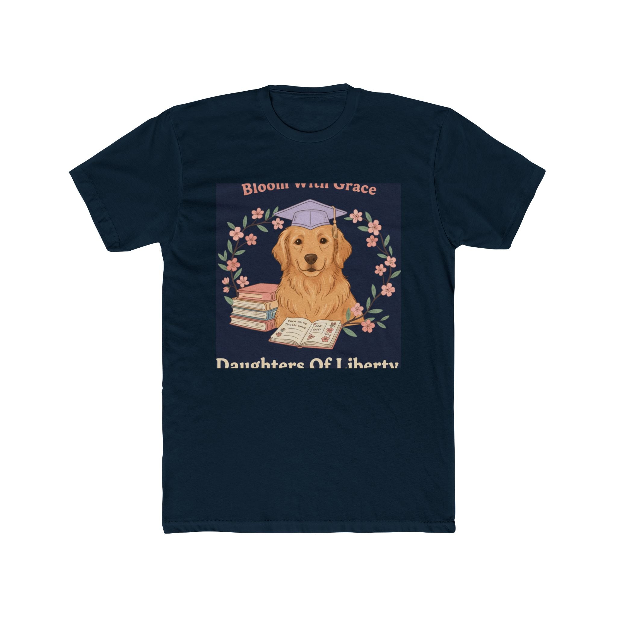 Golden Retriever Unisex Tee – Bloom With Grace