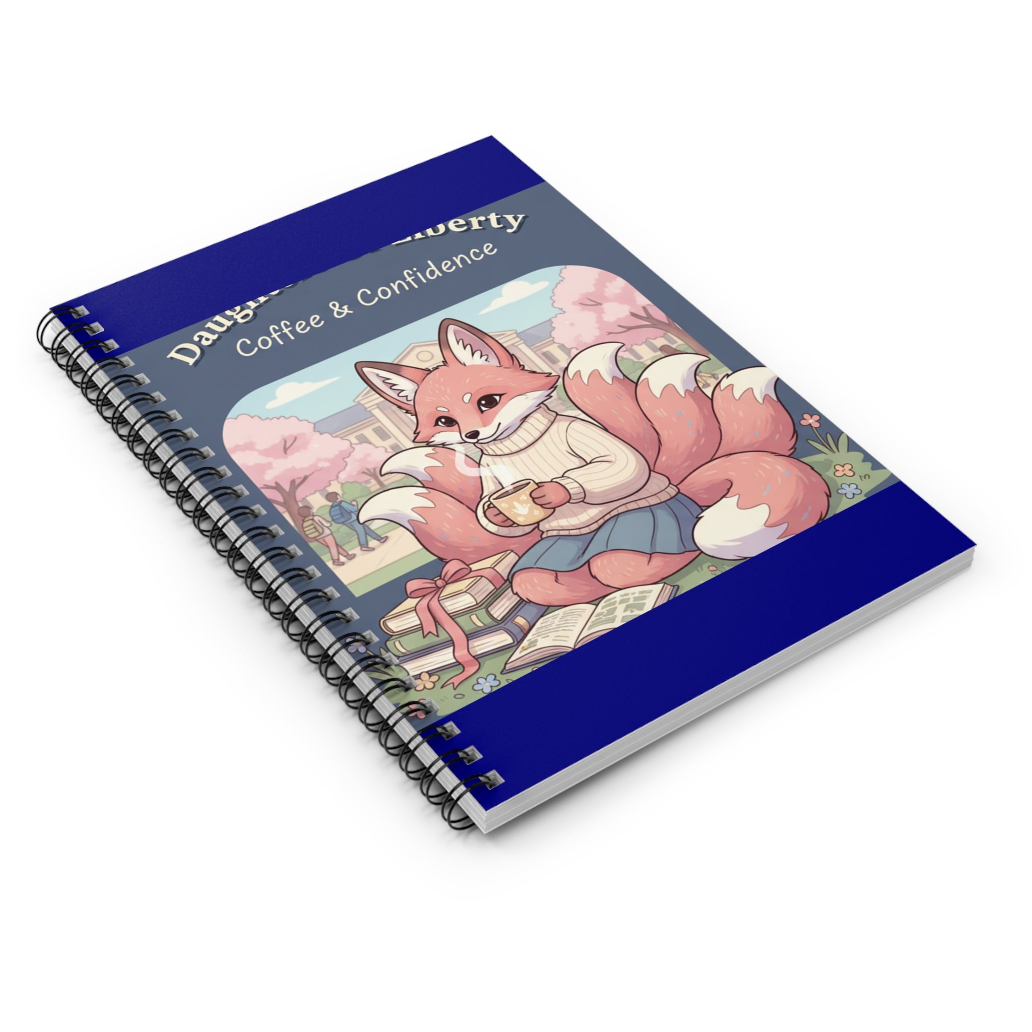 Kitsune Spiral Notebook – Daughters of Liberty