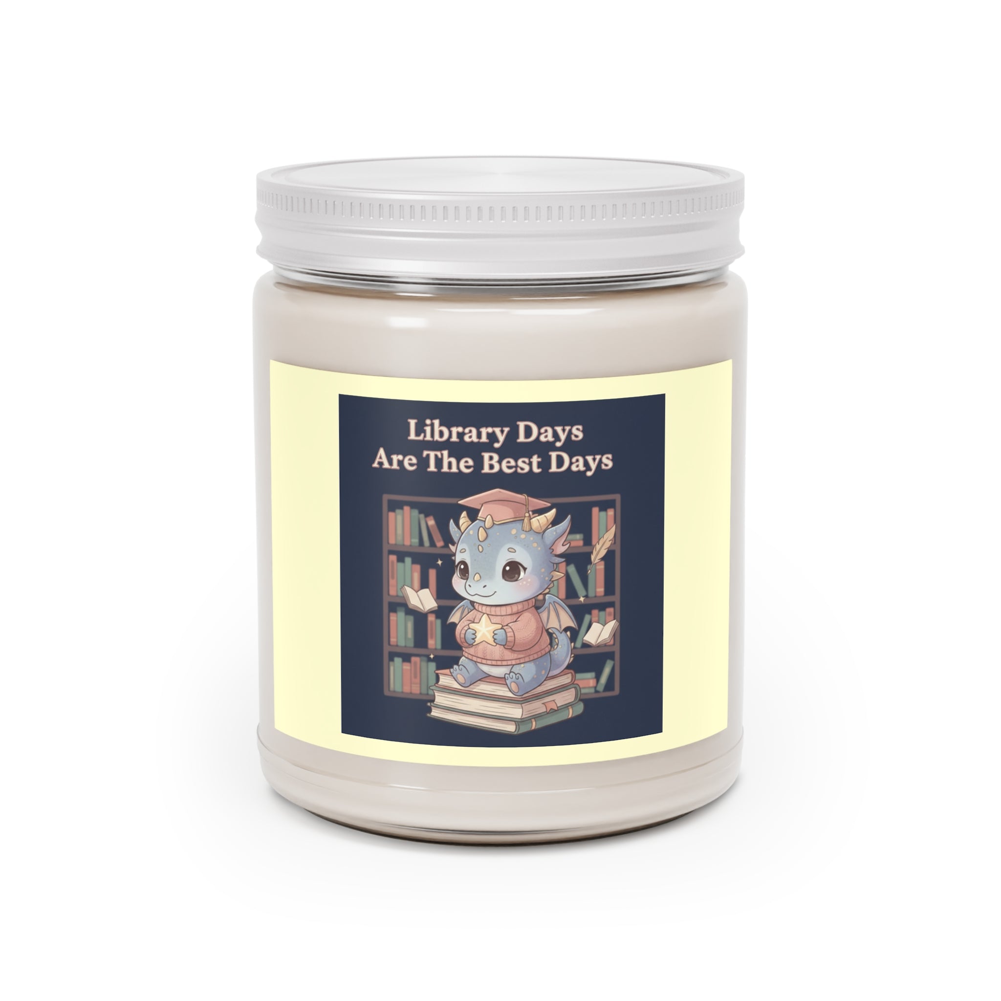 Bunny Scented Candle – Library Days Are the Best Days