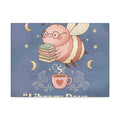 Bee Canvas Print – Library Days Are the Best Days