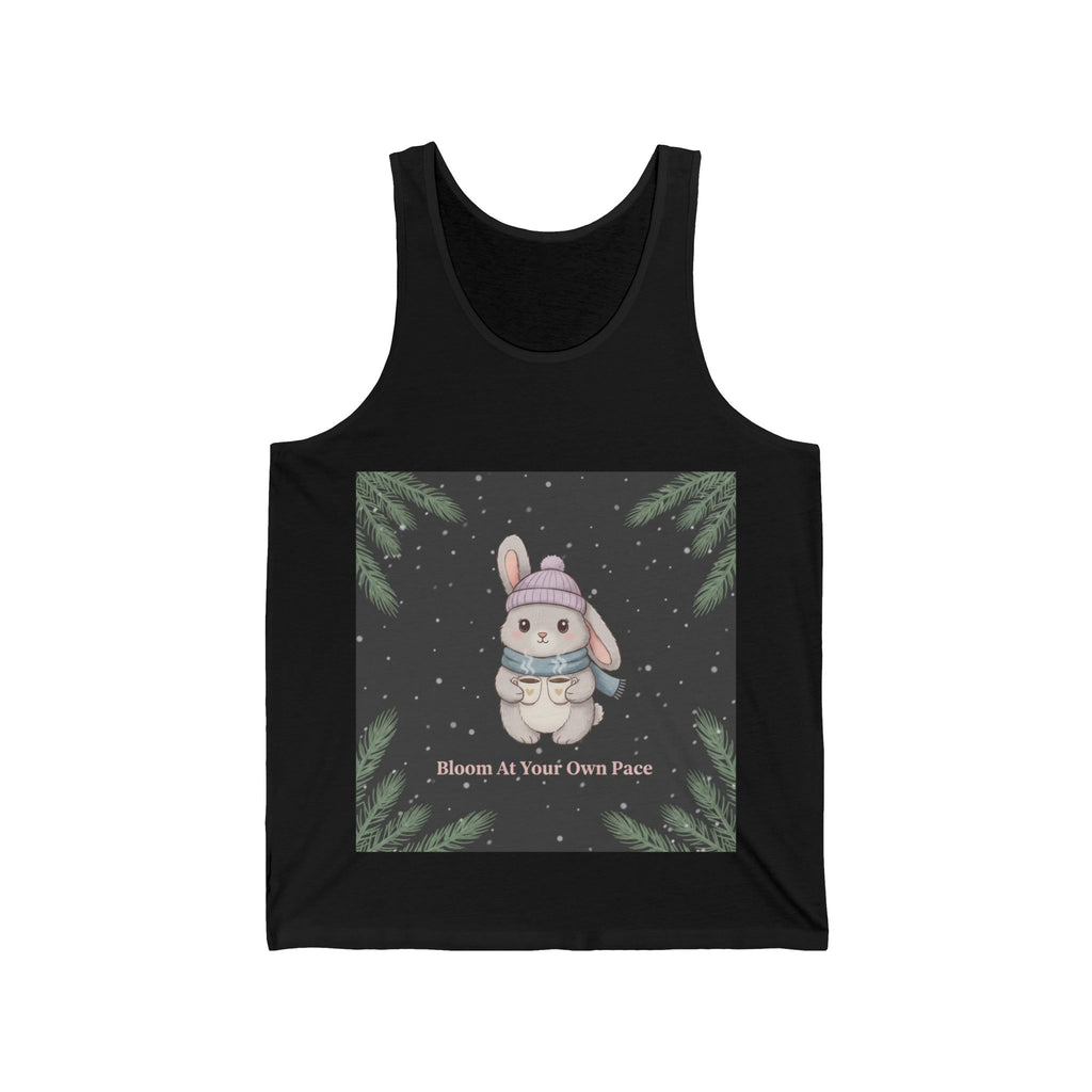 Bunny Tank Top – Bloom at Your Own Pace